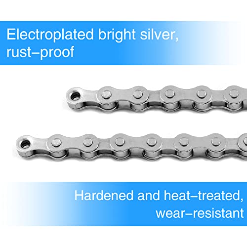 Single Speed Bike Chain 1/2" x 1/8" - 114 Links