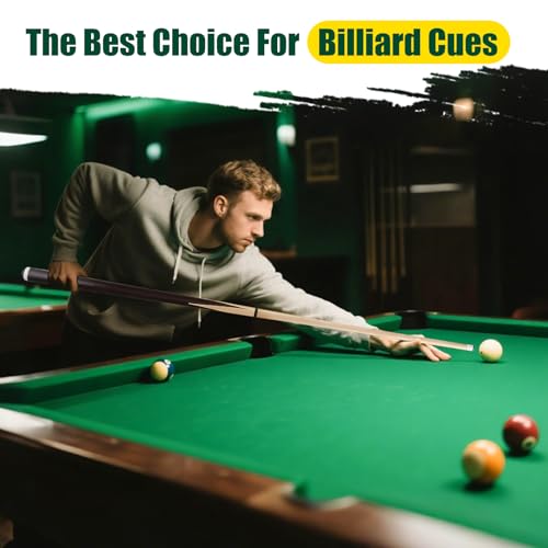 58" Pool Cue Sticks Set - 2-Piece, 17/18/20 oz, 13mm Tips