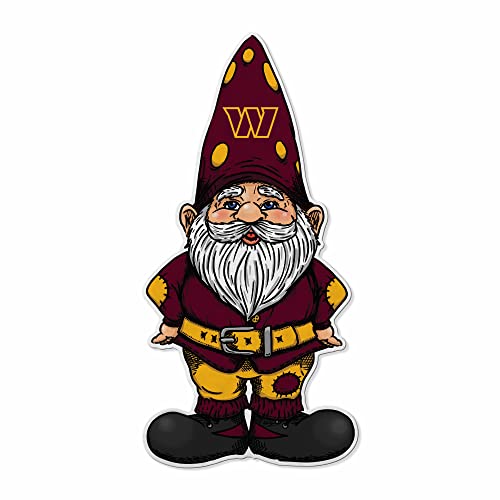 Washington Commanders Football Gnome Felt Wall Pennant - 18x18 Inch