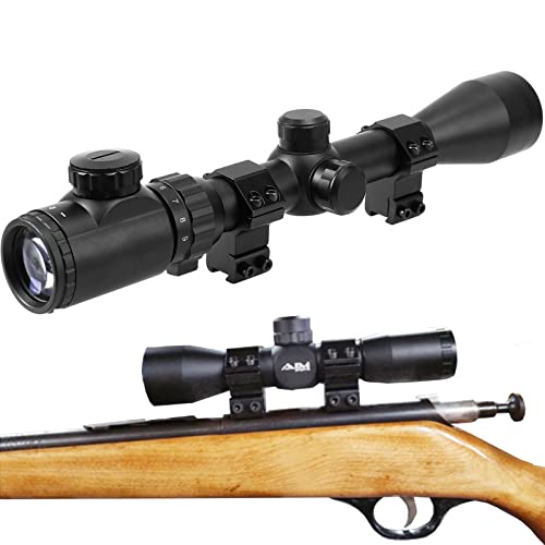 1 Inch Dovetail Scope Rings, 2 Pack Medium Profile for 11mm Rails