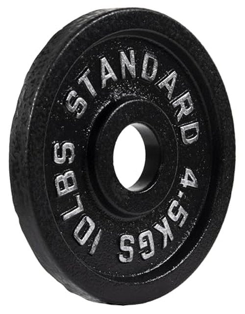Aurorafy Cast Iron Olympic 2 Inch Weight Plate for Weightlifting and Strength Training, Multiple Weights Available, 45LB Set (2.5LB 5LB 10LB)