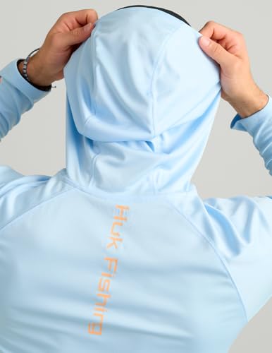 HUK Men's Pursuit Coastal Drift Vented Long Sleeve Fishing Hoodie XL