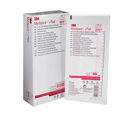 3M Medipore +Pad Soft Cloth Adhesive Wound Dressing