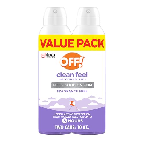 Insect Repellent Spray - 20% Picaridin, DEET-Free, 5 oz, Pack of 2