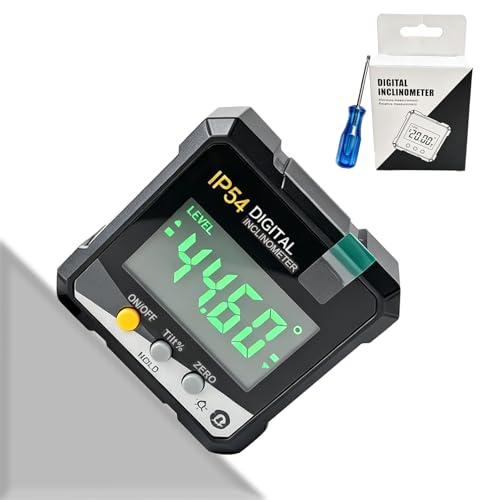 Digital Inclinometer for ADAS Radar Calibration - IP54 Magnetic