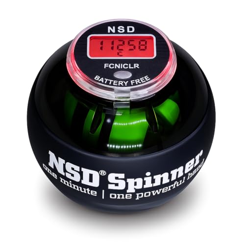 Gyroscopic Hand Exerciser with Speedometer - Up to 18,000 RPM