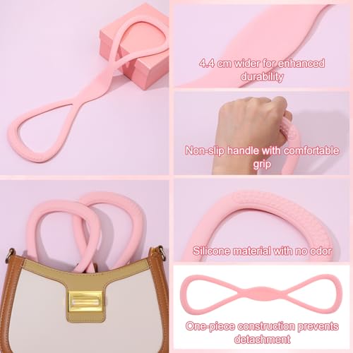 Figure 8 Resistance Bands with Handles - Pink Arm Workout