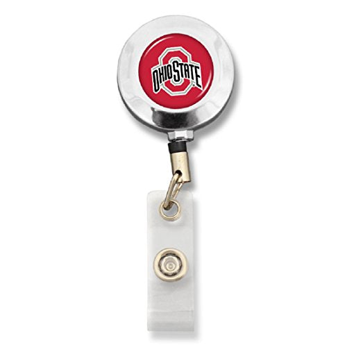 Retractable Badge Reel with Alligator Clip - Team Logo