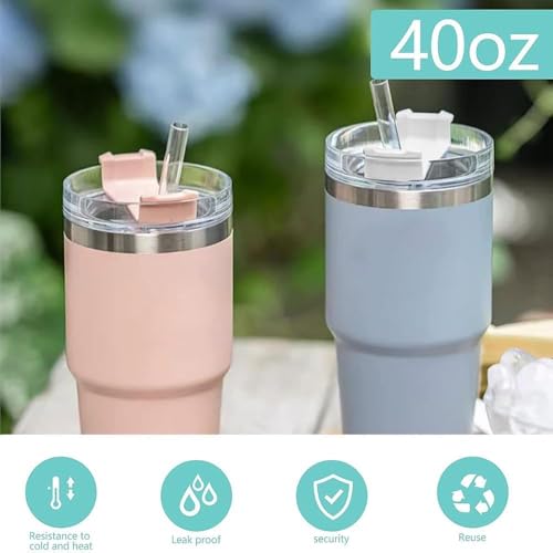 Replacement Lid for Stanley 40oz Tumbler - White, 1 Pack