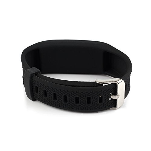 Silicone Replacement Bands for Garmin Vivofit 3 & JR - Black