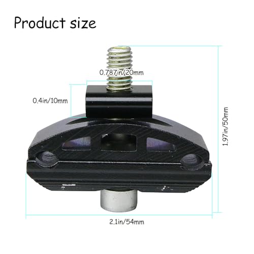 Aluminum Alloy Bicycle Seatpost Head - Black Replacement Part