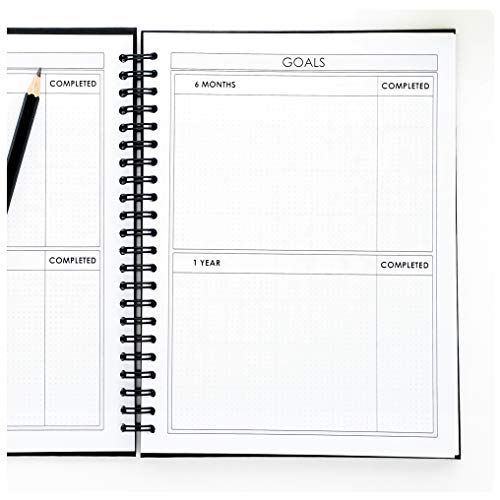 ProFit Fitness Journal - Workout Log & Nutrition Tracker - A5 Hard Cover
