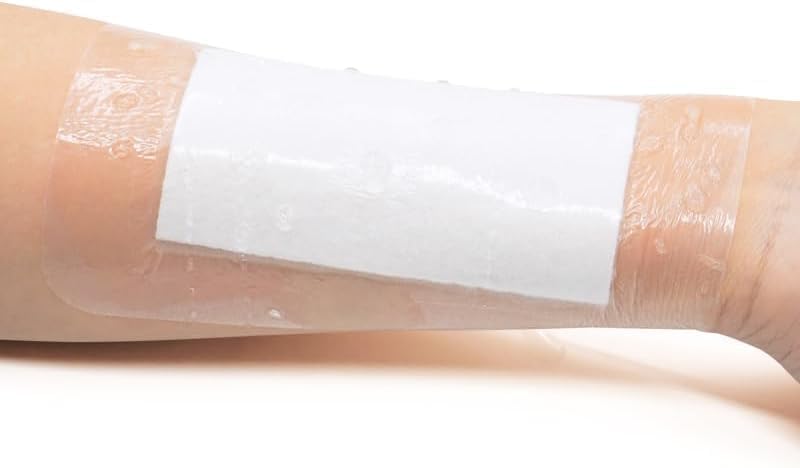 Large Waterproof Bandage - Clear Adhesive Dressing, 10pcs