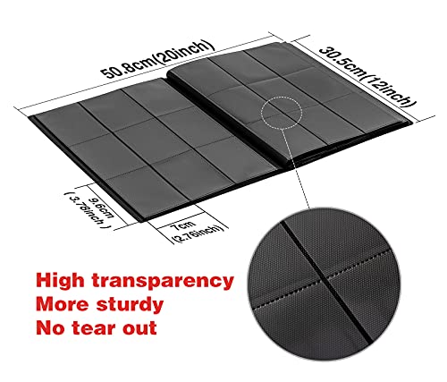 9-Pocket Trading Card Binder - Holds 360 Cards, Black