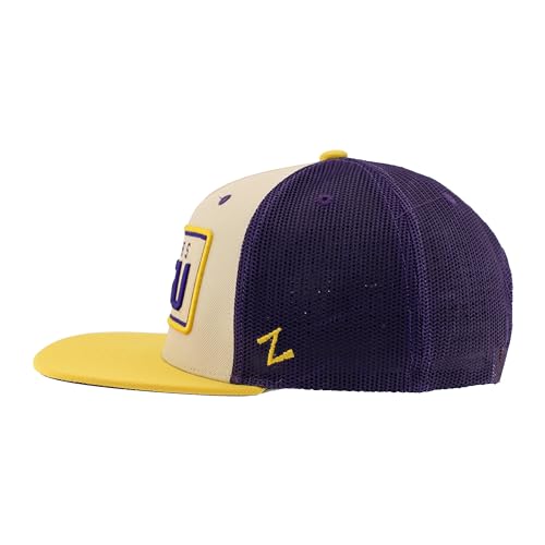 LSU Tigers Trucker Hat - Officially Licensed Snapback - One Size - Stone