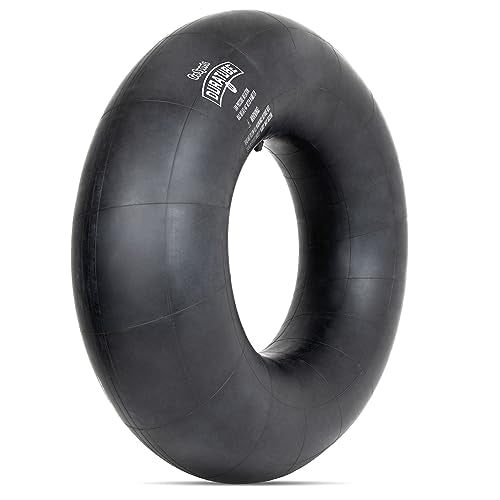 Heavy-Duty 44 Inch Tire Tube for Snow & Water Recreation - Black