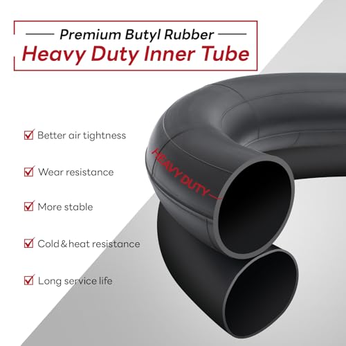 16 x 1.75-2.25 Heavy-Duty Bicycle Inner Tube with Schrader Valve