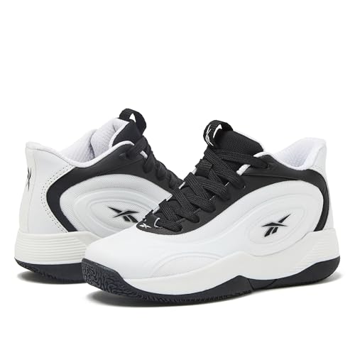 Reebok Open Gym Kids Basketball Shoes Size 7 Big Kid Black White Black
