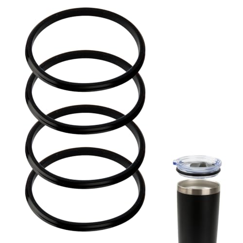 Leakproof Rubber Seal Replacement for Yeti 20 oz Tumbler Lid - 4 Pack