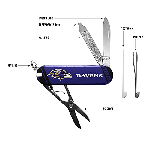 Baltimore Ravens Essential Pocket Multi-Tool with 7 Tools