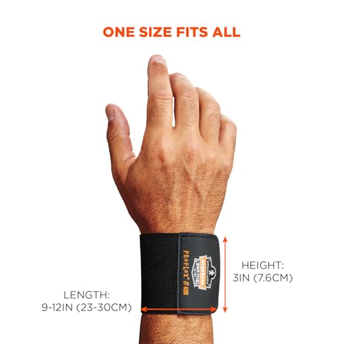 Universal Wrist Wrap Support - Adjustable Compression Brace for Repetitive Strain
