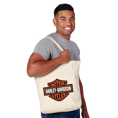 Canvas Tote Bag - 14" x 15" Classic Logo Design