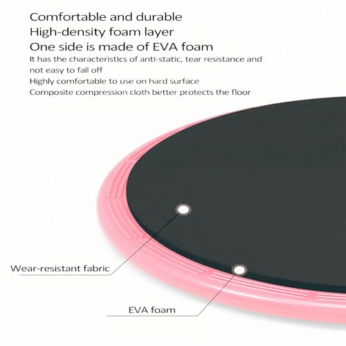 Sliding Core Discs - Dual-Sided Workout Sliders for Carpet & Hardwood - Green