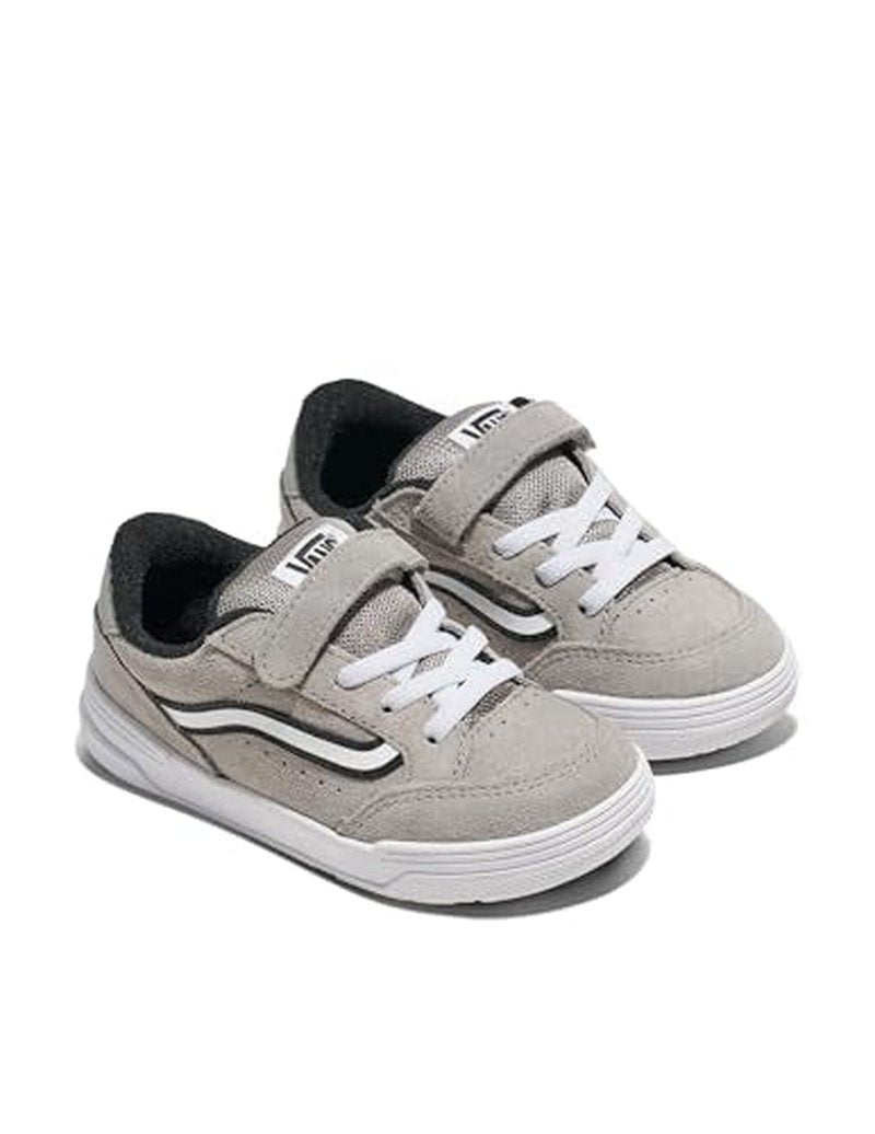Vans Toddler Hylane V Shoe | Y2K Fashion Sneakers for Boys & Girls, Baby Walking Shoes, Gray/Black, 10