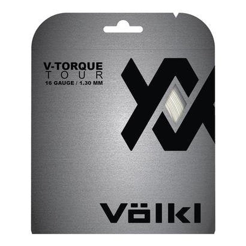 Volkl V-Torque Tour | Tennis Racquet String | Great Feel, Spin and Control | Co-Polymer String