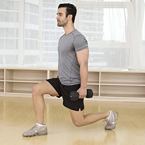 1 lb Neoprene Dumbbell Pair - Hand Weights for Home Gym
