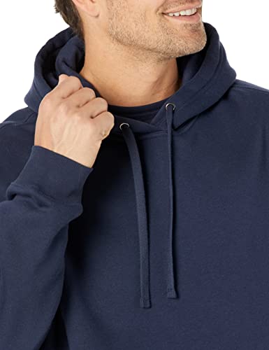 Men's Oversized-Fit Heavyweight Hooded Sweatshirt - X-Small Navy