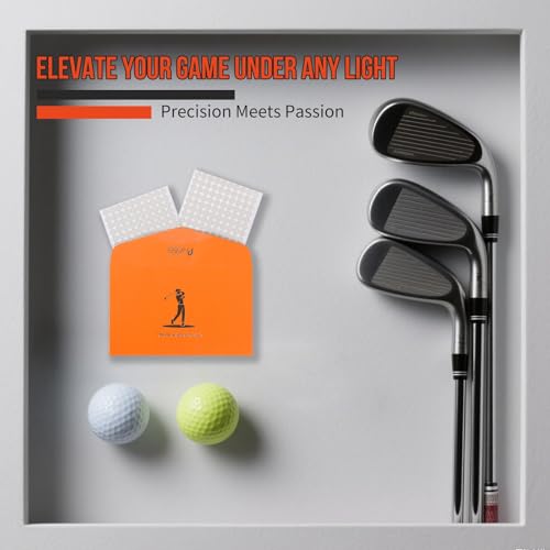 High-Reflective Dot Stickers for Golf Launch Monitors – 300 Pack
