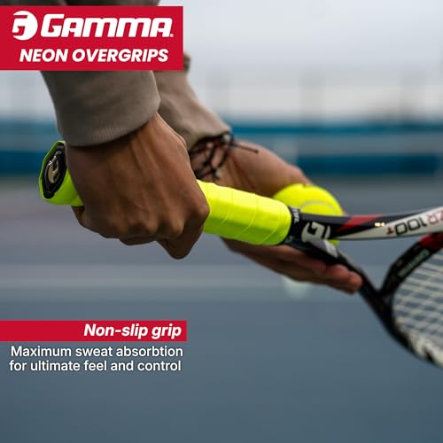 Neon Tennis Overgrips - High Performance Moisture Wicking - Tac