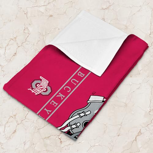 Ohio State Buckeyes Rally Towel - Lightweight 15x18 Inch Fan Gear