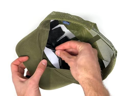 Reusable Hat Sweat Liners 3-Pack - Absorbent, No Glue Hold Fits All Hats