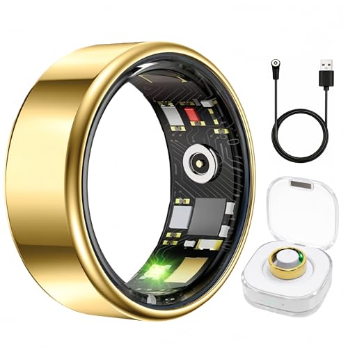 Smart Health & Fitness Tracker Ring with Heart Rate & Sleep Monitor