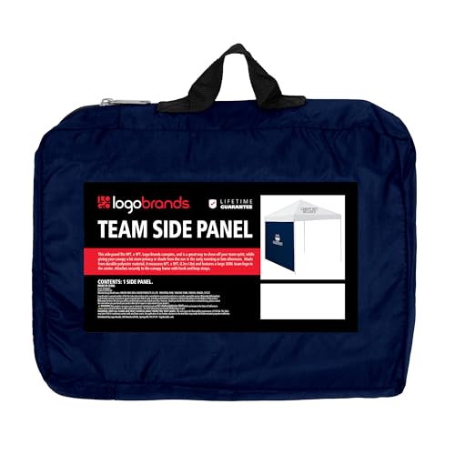 UConn Canopy Side Panel - Team Colors for Privacy & Shade