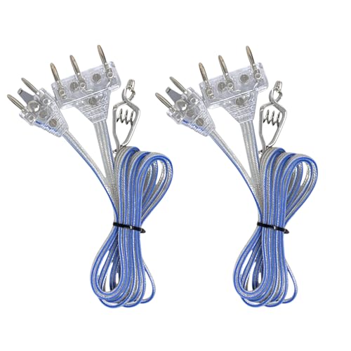 Fencing Foil/Saber Body Cord - Elite Series 2 Prong Cord (2 Pack)