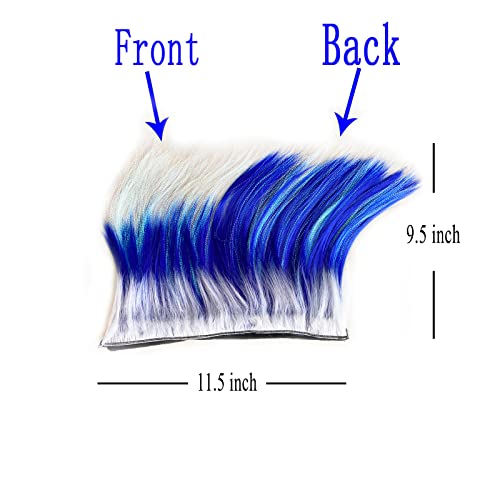Mohawk Helmet Accessory - 1PC Fun Hair Piece - Mohawk-02
