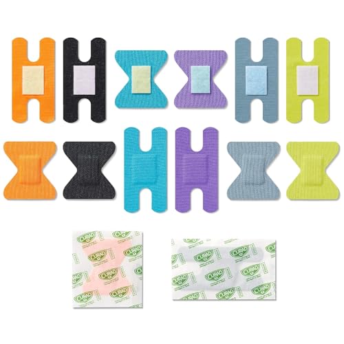 Antibacterial Fabric Bandages - Fingertip & Knuckle - 20 Count