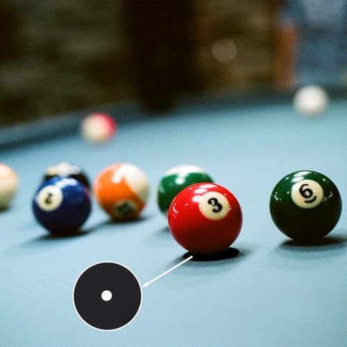 96-Piece Pool Table Marker Dots - Durable PVC Billiard Spot Stickers