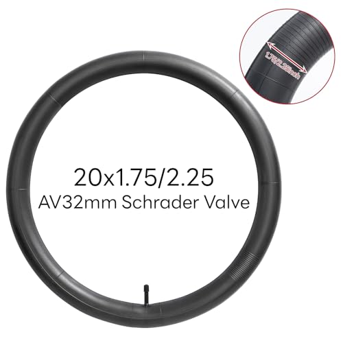 20x1.75-2.25 Heavy Duty Bike Tube - AV32mm