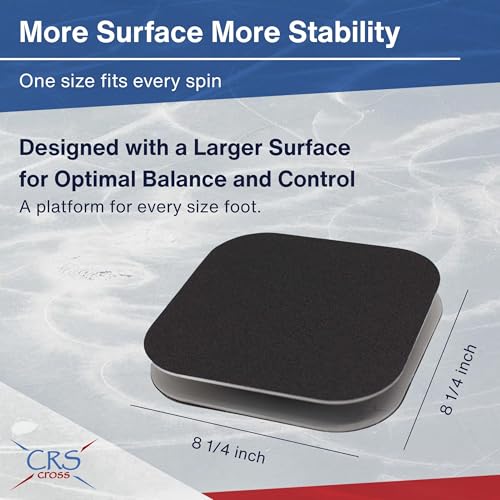 Figure Skating Spinner - Off Ice Training Aid, 8 Inch