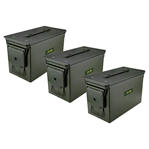 Ammo Can Stickers - 16 Pcs .22 LR Vinyl Skin Decals