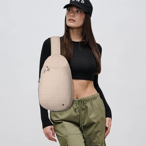 CLUCI Pickleball Bag for Women Quilted Crossbody Sling Bag