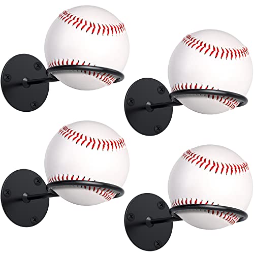 Metal Baseball Wall Mount Holder Display Rack for Softballs