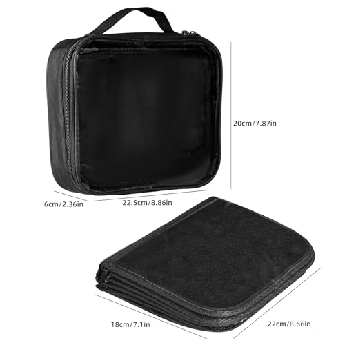 Travel Pin Collection Book with 6 Pages for Brooches & Enamel Pins - Portable Display Case