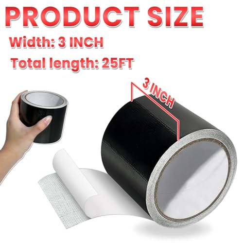 Heavy Duty Waterproof Repair Tape for RV Awning & Tarp - 4" x 25FT