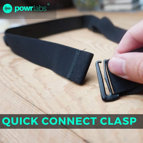 Heart Rate Monitor Replacement Chest Strap - Adjustable Fit M–XXL