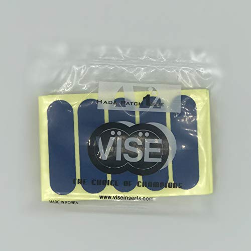 Vise Hada Patch 3/4 inch Tape (50 Pieces) Blue - Pre-Cut Quick-Release Patches